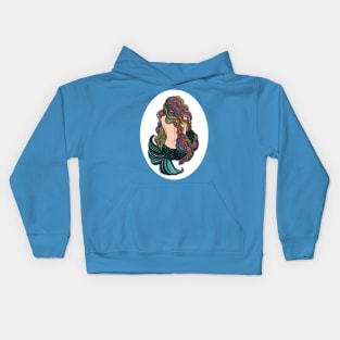 Colorful Mermaid Kids Hoodie